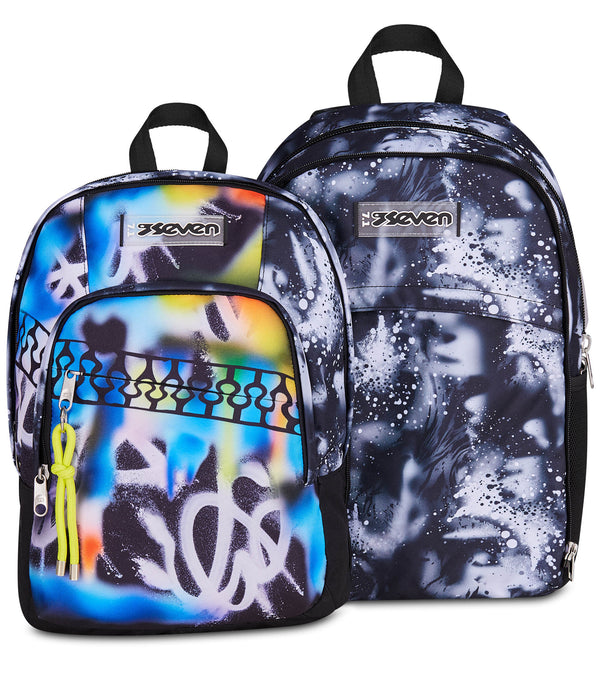 Seven® DOUBLE BACKPACK BUZZY NOTE BOY