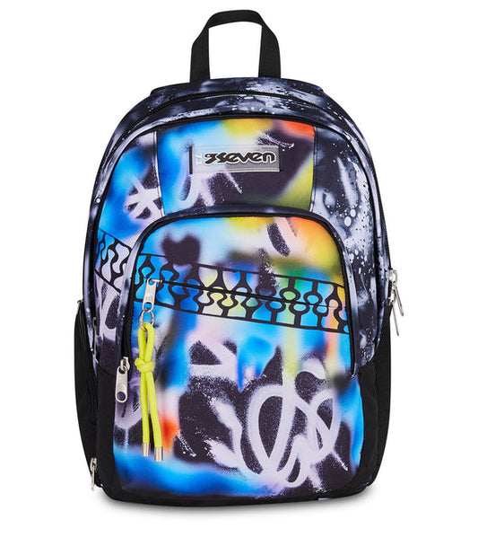Seven® DOUBLE BACKPACK BUZZY NOTE BOY
