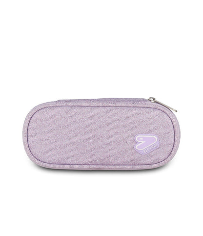 Seven® DOUBLE PENCIL BAG SHINY TECH LILAC