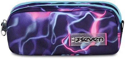 Seven® DOUBLE PENCIL BAG ELECTRIC VIBE