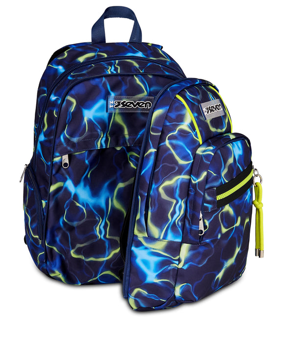 Seven® DOUBLE BACKPACK ELECTRIC VIBE BOY