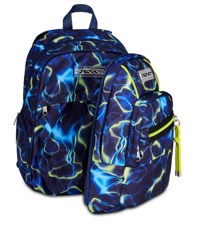 Seven® DOUBLE BACKPACK ELECTRIC VIBE BOY