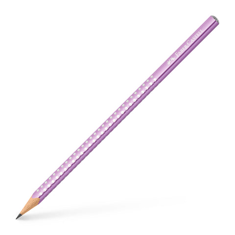 Faber-Castell Grip Sparkle Pencil Violet Metallic