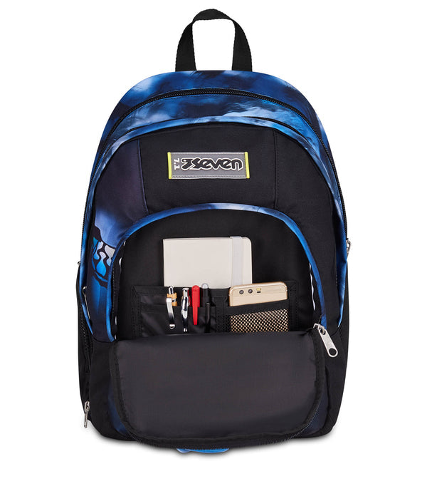 Seven® DOUBLE BACKPACK BLU FUSION