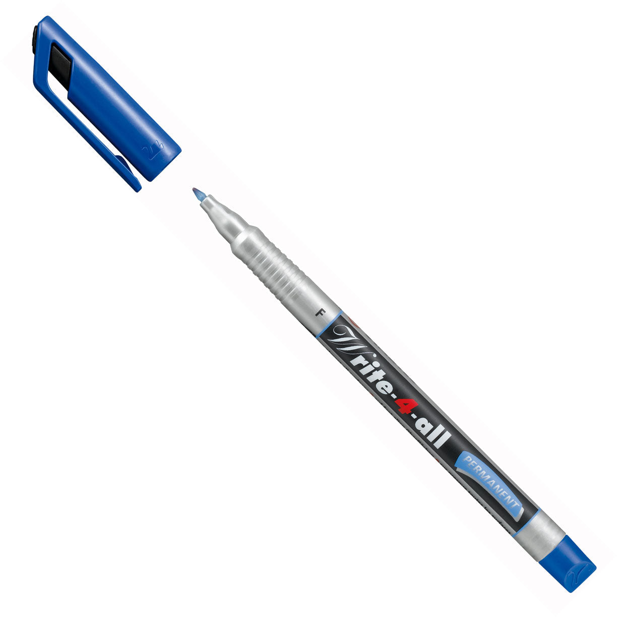 STABILO Write-4-all F Permanent Marker BLUE