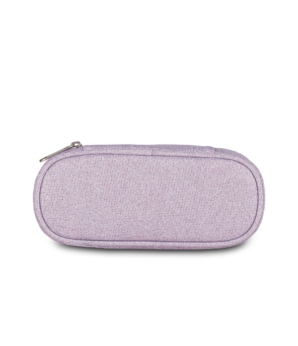 Seven® DOUBLE PENCIL BAG SHINY TECH LILAC