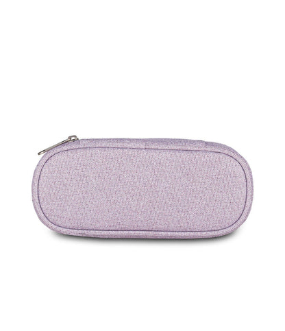 Seven® DOUBLE PENCIL BAG SHINY TECH LILAC
