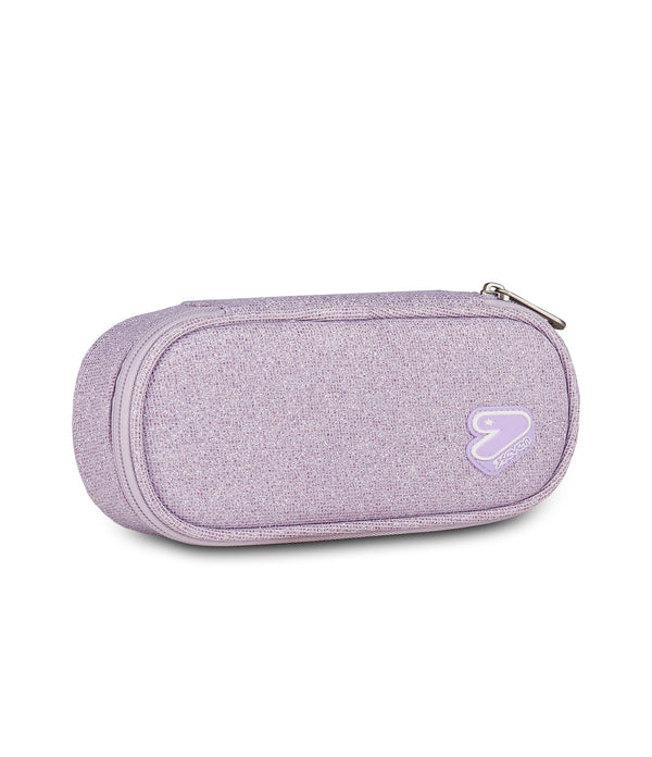 Seven® DOUBLE PENCIL BAG SHINY TECH LILAC