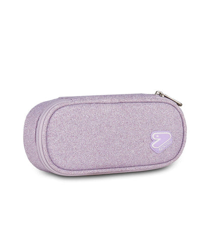 Seven® DOUBLE PENCIL BAG SHINY TECH LILAC