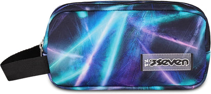 Seven® TRIPLE 3 ZIP PENCIL BAG