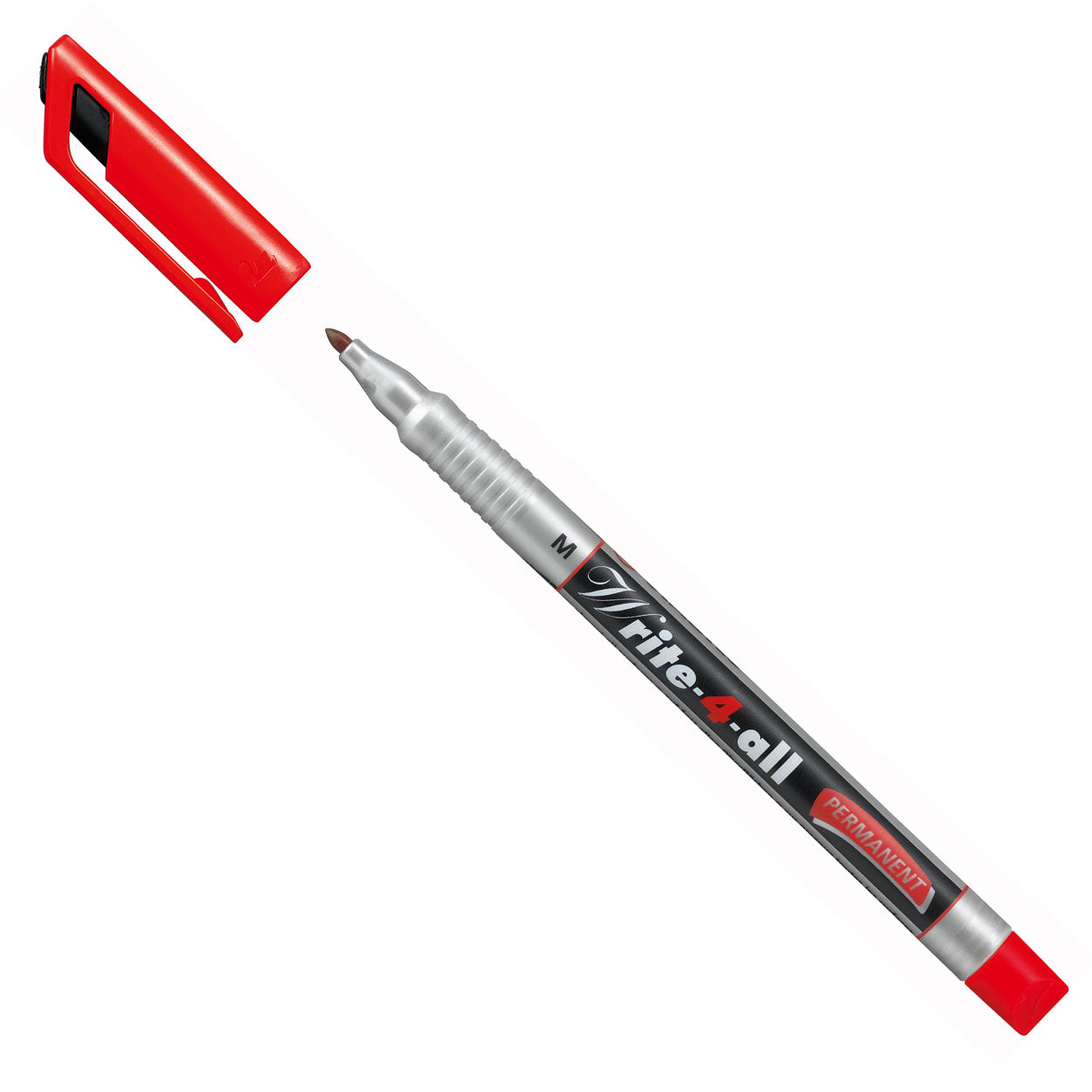 STABILO Write-4-all M Permanent Marker Red