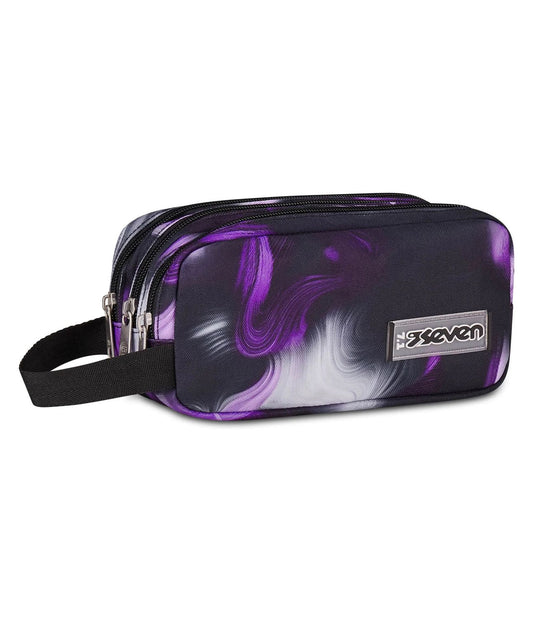 Seven® TRIPLE 3 ZIP PENCIL BAG
