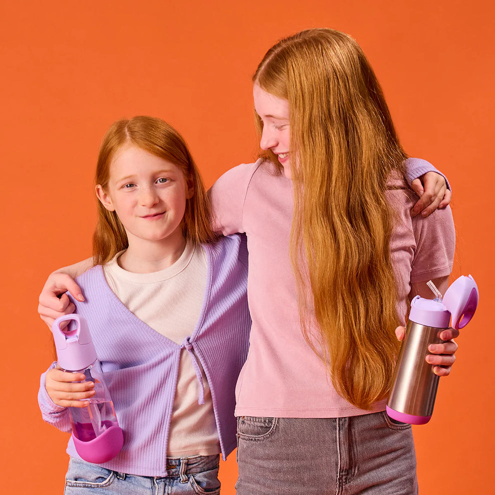 b.box Insulated Straw Bottle 500ml – Sugar Plum