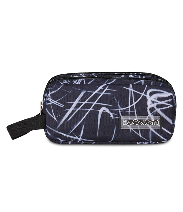 Seven® TRIPLE 3 ZIP PENCIL BAG
