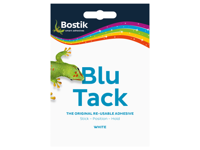 Blue tack - white