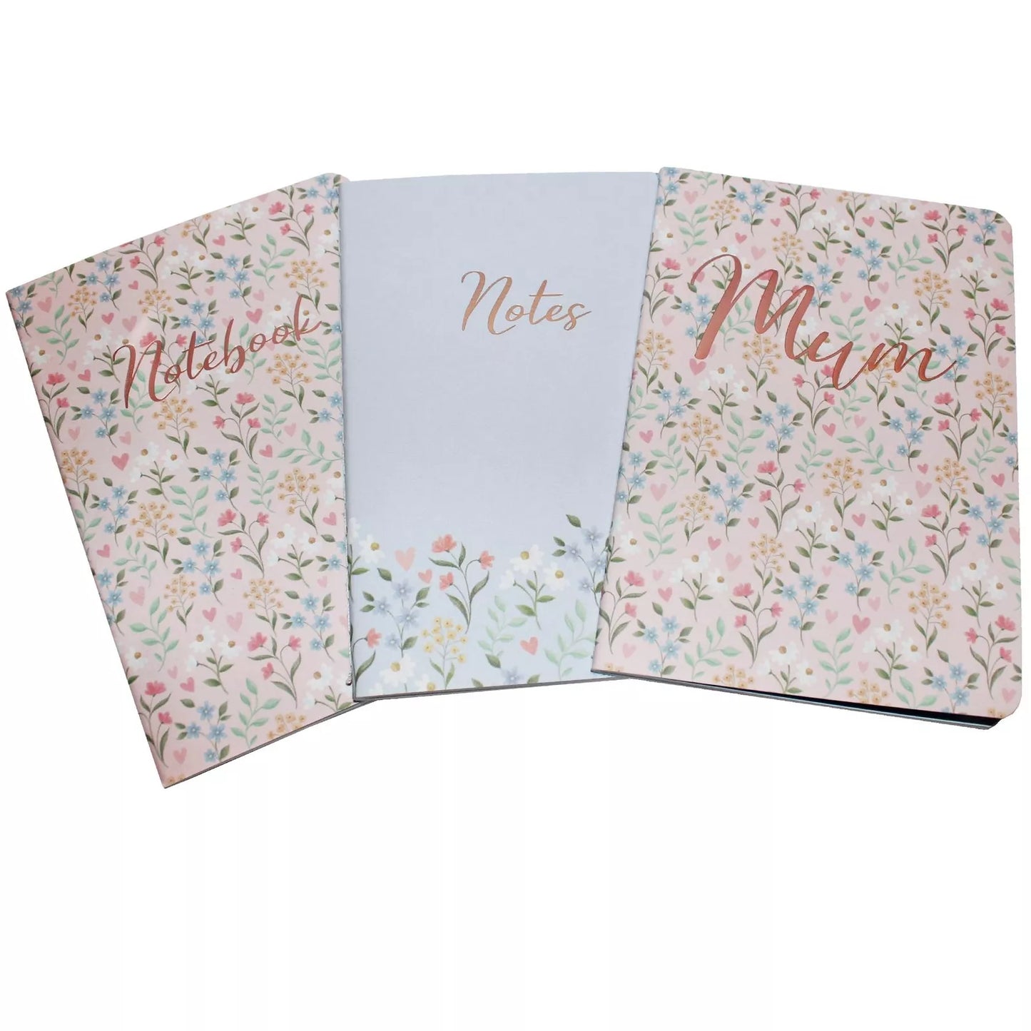 MUM - Set of 3 A6 lined notebooks
