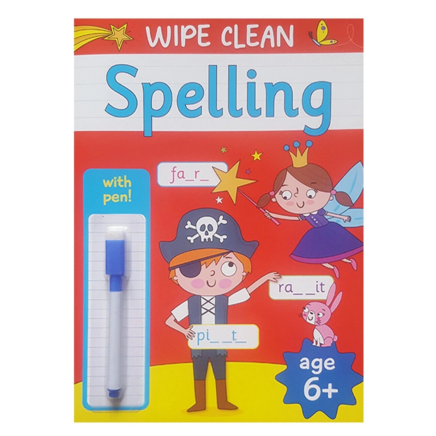 WIPE CLEAN - Spelling 6+