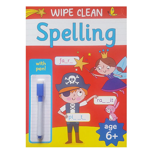 WIPE CLEAN - Spelling 6+
