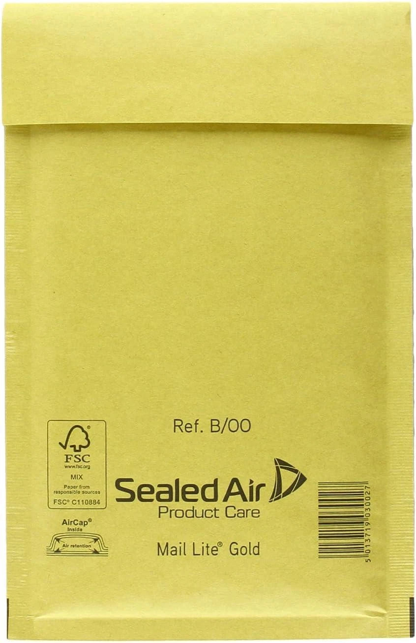 Padded Envelope Brown 12X21cm