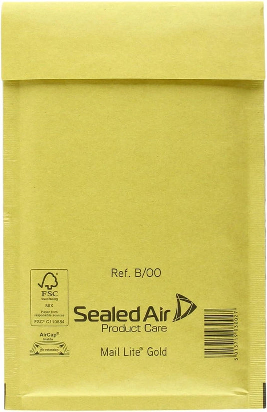 Padded Envelope Brown 12X21cm