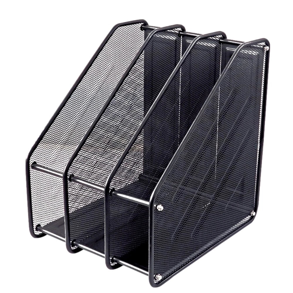 Foska 3 Compartment Wire Mesh File Holder