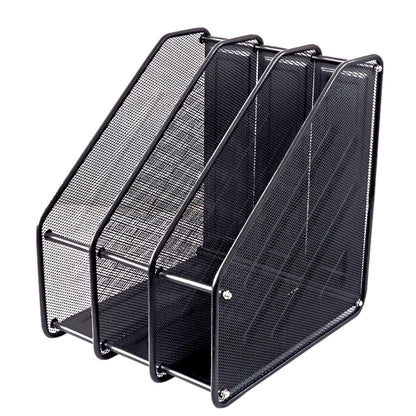Foska 3 Compartment Wire Mesh File Holder