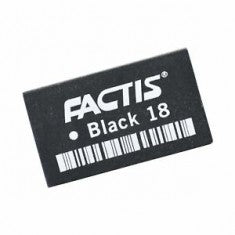 FACTIS - Code 990 black eraser
