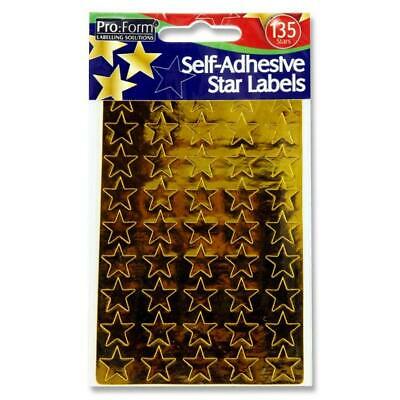 Star Stickers Gold