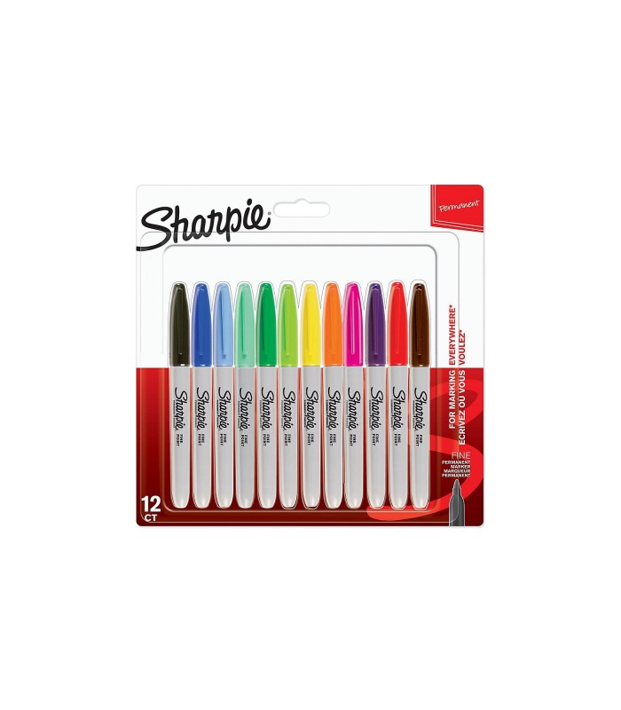 Sharpie - Permanent Markers (set of 12)