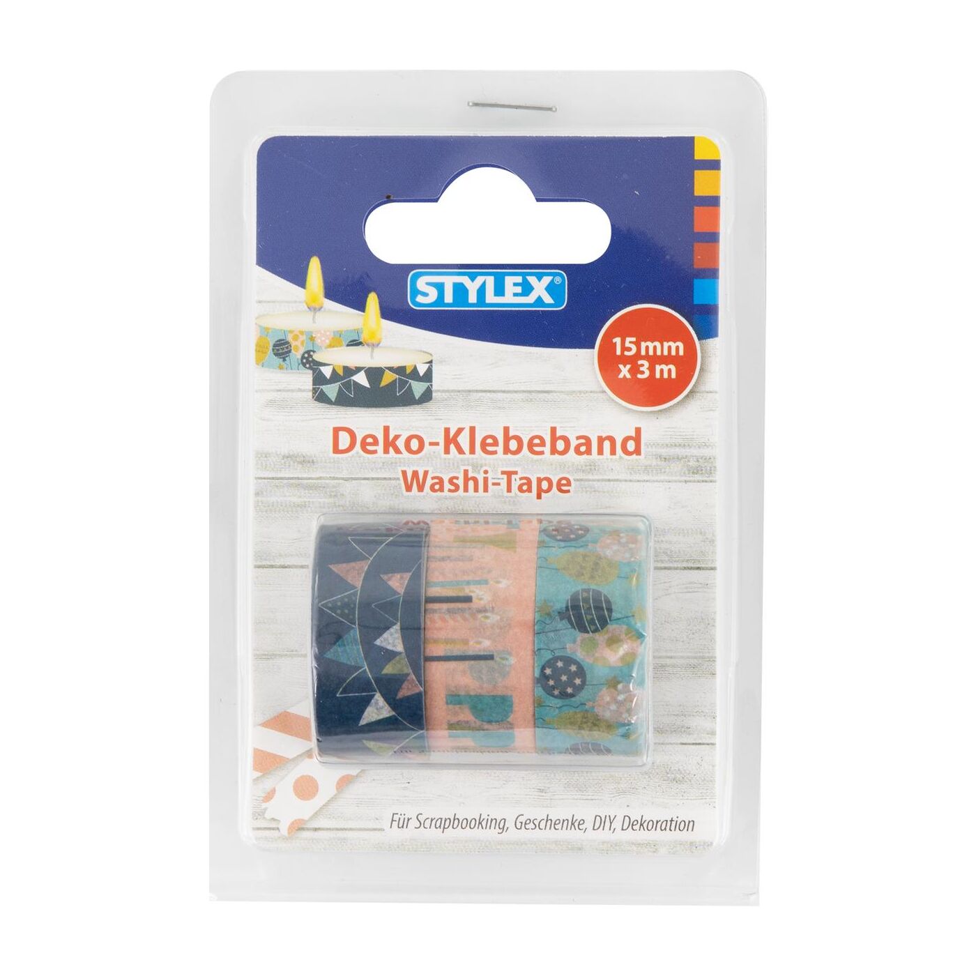 STYLEX - Decorative Tape  x3 rolls