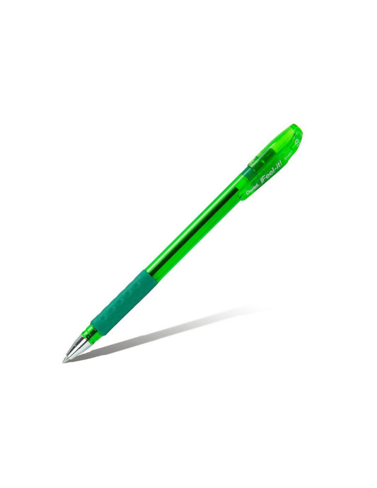 Pentel Feel-It! Capped Ballpoint Pen 0.7mm Green
