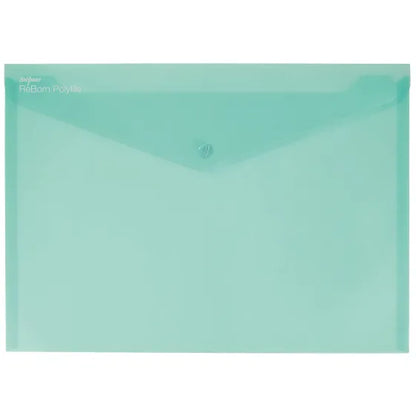 A4 Envelope folder Transparent pastel colours
