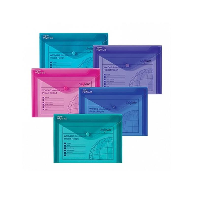 A5 Button Folder - Snopake