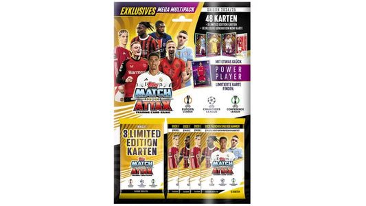 Topps Match Attax UEFA Champions League Season 24/25 Retail Exklusives Mega Multipack