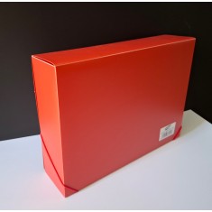 Merit Box file 80mm Red