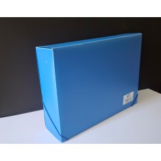 Merit Box file 80mm Blue