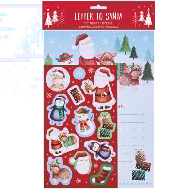 Letter To Santa Snow Scene