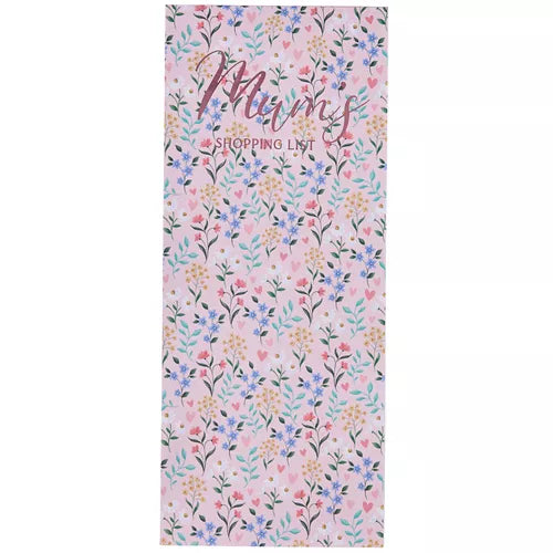 MUM's Shopping List with Magnets - Ditsy Floral
