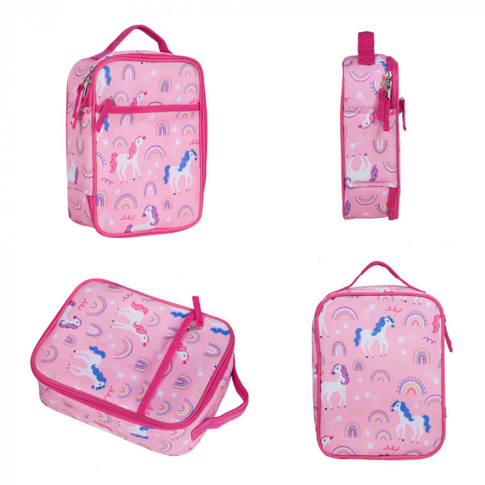Rainbow Unicorns Lunch Bag