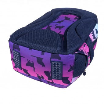 NIGHT CATS 3-compartment backpack 39x27x17 cm