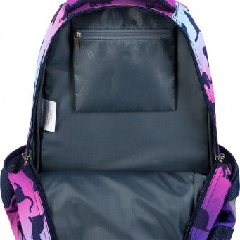 NIGHT CATS 3-compartment backpack 39x27x17 cm