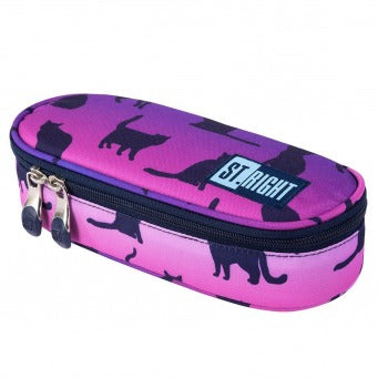 NIGHT CATS 1 compartment pencil case