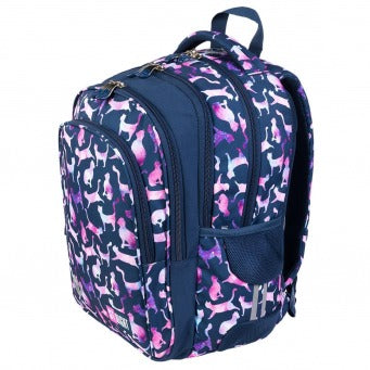 COSMIC CATS 4-compartment backpack 40x28x18 cm