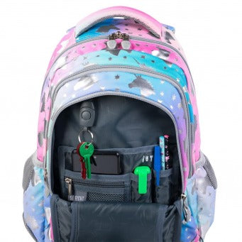 OMBRE UNICORN 3-compartment backpack 39x27x17 cm