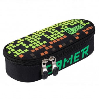 PIXEL GAMER 1 compartment pencil case