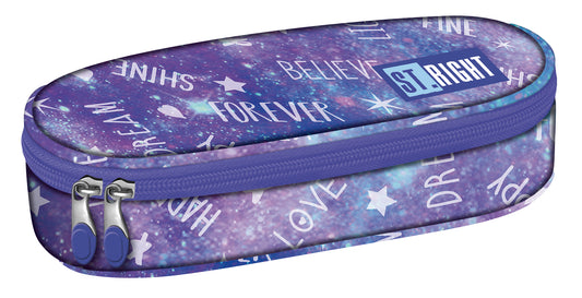 GALAXY GIRL 1 compartment pencil case