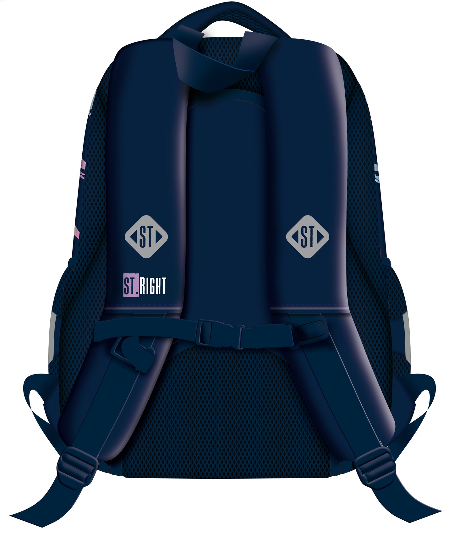 HOLO UNICORNS 3-compartment backpack 39x27x17 cm