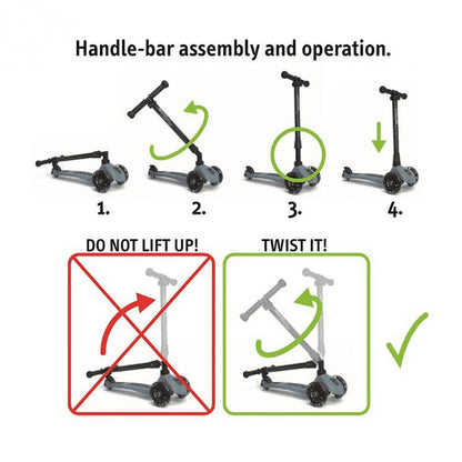 Highwaykick 3 LED Kiwi Scooter (3+ years)