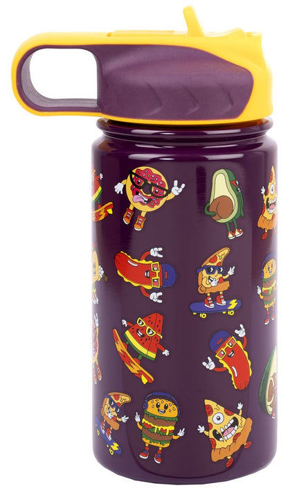 Cool Food Stainless Steel Bottle with Straw 350ml