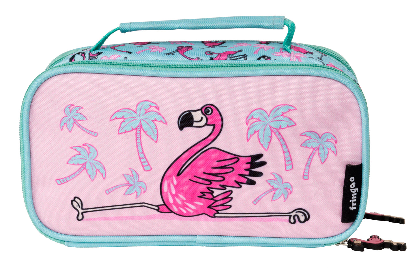 Flamingo - 2 compartment Pencil Case